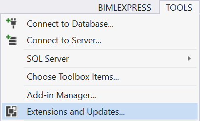 Uninstall BimlExpress 1 of 2.